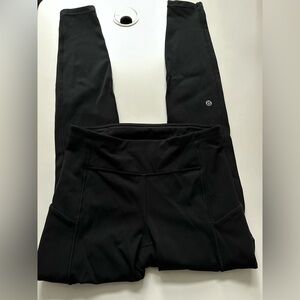 Lululemon Black High-Rise Pocket Leggings